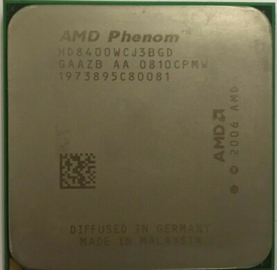 AMD Phenom X3 8400 - 2.1GHz - (HD8400WCJ3BGD) - GAAZB AA - Socket AM2 #122