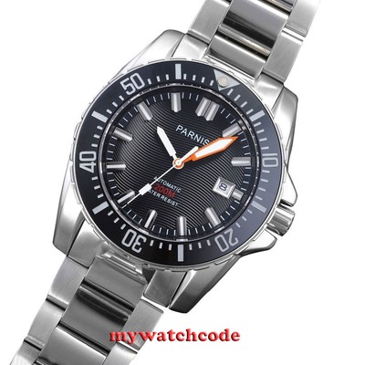 parnis 200m diver watch