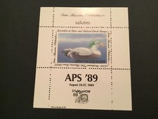 ICOLLECTZONE  1998 APS Show Duck sheet ducks  VF NH