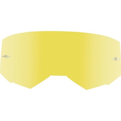 FLY Racing Adult Single Lens with Post - Gold Mirror/Small Smoke FLA-037