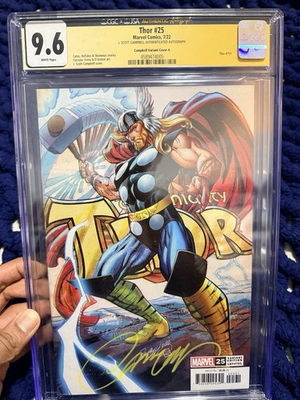 #ad Thor #25 CGC 9.6 signed by Scott Campbell NM Edition Limited to 1000 $165.00