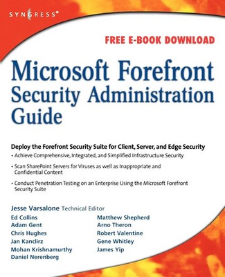 Microsoft Forefront Security Administration Guide | Varsalone | Taschenbuch