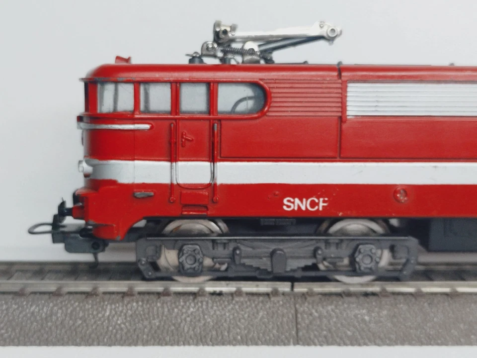 LIMA HO Locomotive Electrique BB 9312 SNCF Capitole 1:87 1/87   Vintage de 1970 - Photo 3/4