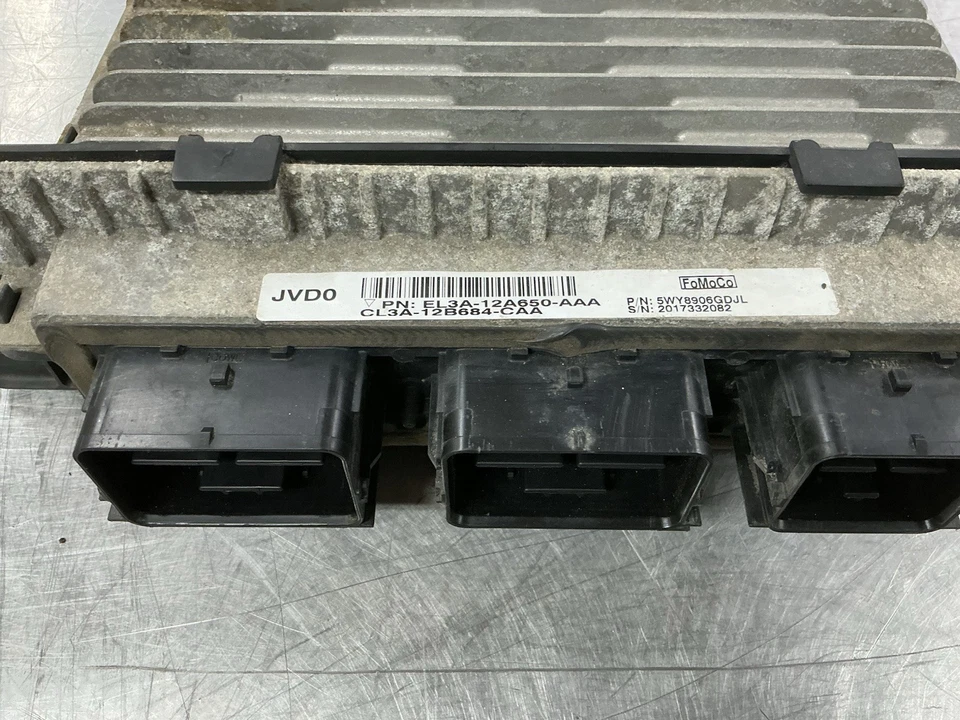 2013 2014 FORD F150 5.0 EL3A-12A650-AAA ENGINE COMPUTER #249 - Image 2 of 4