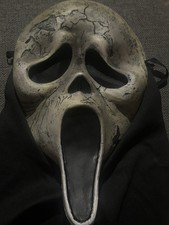 Fun World Officially Licensed Children  s Ghost Face Aged Mask Costume Accessory