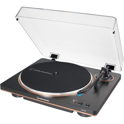 Audio-Technica AT-LP70X-BZ Fully Automatic Belt-Drive Turntable, Black/Bronze