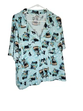 Way To Celebrate Halloween Pajama Set XL Witches Cats Ghosts Recycled Fabric NWT