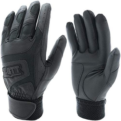 #ad ZETT Batting Gloves for High School Students Hands bg679hs Black 1900mm Medium $38.55