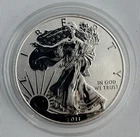 2011 P Reverse Proof American Silver Eagle Coin BU $1 ASE from 25th Anniv Set