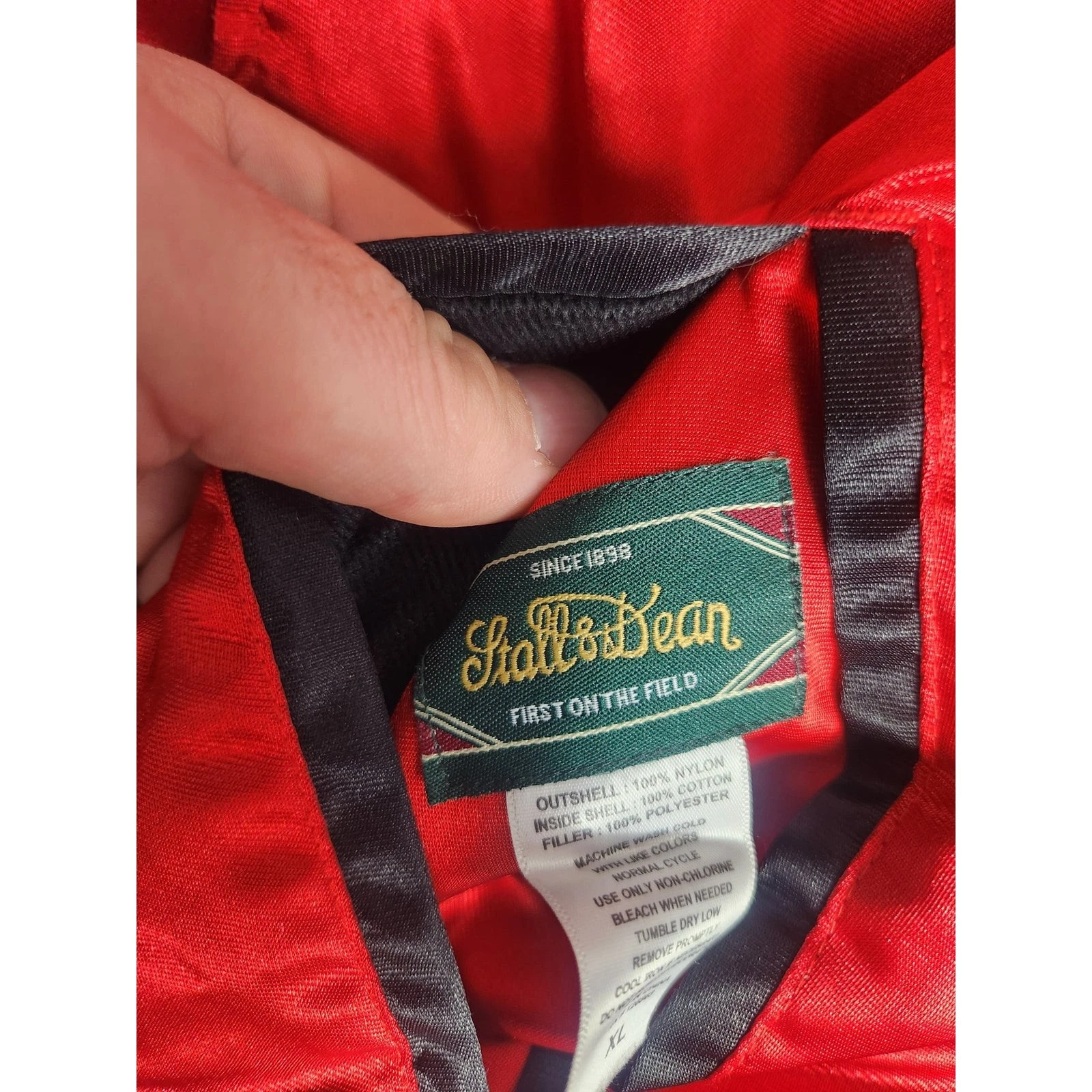Stall & Dean Negro League Chicago American Giants Reversible Jacket Men's XL - product detail image 7