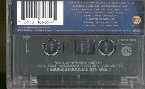 Jimmy Nail Crocodile Shoes II cassette Europe Eastwest 1996 0630169354 - Picture 2 of 2