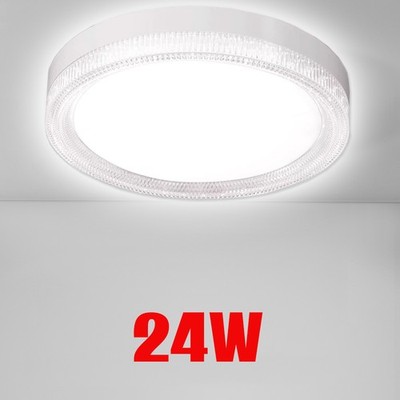 24W LED Deckenlampe Deckenleuchte Panel Schlafzimmer Wohnzimmer Bad Flur lampe