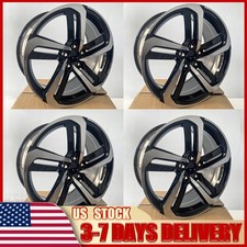 Set Of 4 New 19 Inch Replacement Wheel Rim For Honda Accord 2018-2022 Black Rim