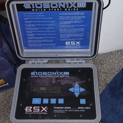 BSX T200-P Sonic Fish Activator System Gray Blue Sound Technology