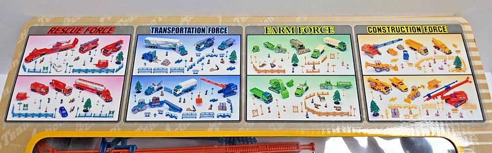 KENTOYS PLAYSET ACTION TEAM RESCUE FORCE MODELLINI CAMION VIGILI DEL FUOCO - Immagine 2 di 2