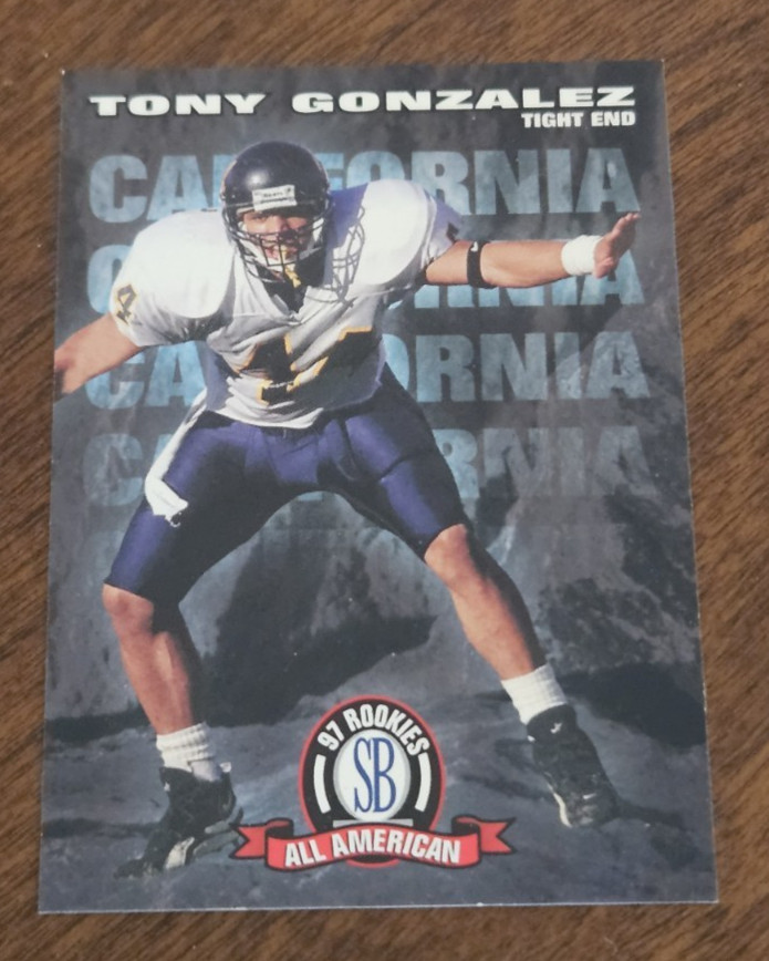 Tony Gonzalez Score Board NFL Rookies #93 Base