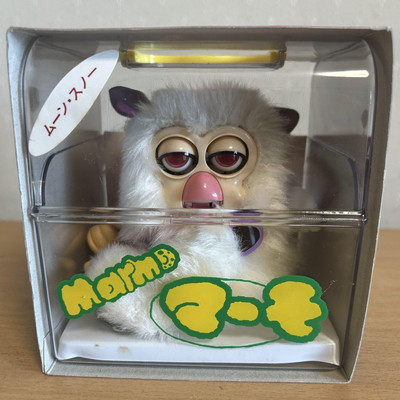 Furby Fake Marmo The Moon Angel Moon Snow white Japanese Ver. Doll Vintage