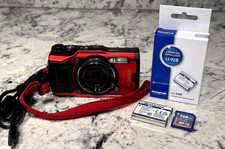 OLYMPUS Tough TG-6 4K 12.0MP Digital Camera w/GPS Wi-Fi Water/Shockproof Tested