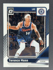 2024-25 Donruss Optic Basketball 156 Terance Mann - Los Angeles Clippers