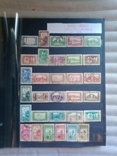Timbres oblitérés des colonies françaises d'Algérie