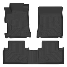 Floor Mats Cargo Liner Carpets For 2013-2022 Acura ILX TPE Rubber All Weather