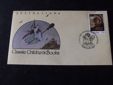 COLLECTOR'S ENVELOPE AND STAMP CLASSIC CHILDREN'S BOOKS ELVES & FAIRIES ********