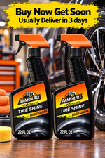 2 Pack Armor All Extreme Tire Shine Spray 22 fl oz Each Car Detailing