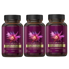 Red Grape Powder Rapid Absorbtion Piceid Resveratrol 60 Veggie Capsules