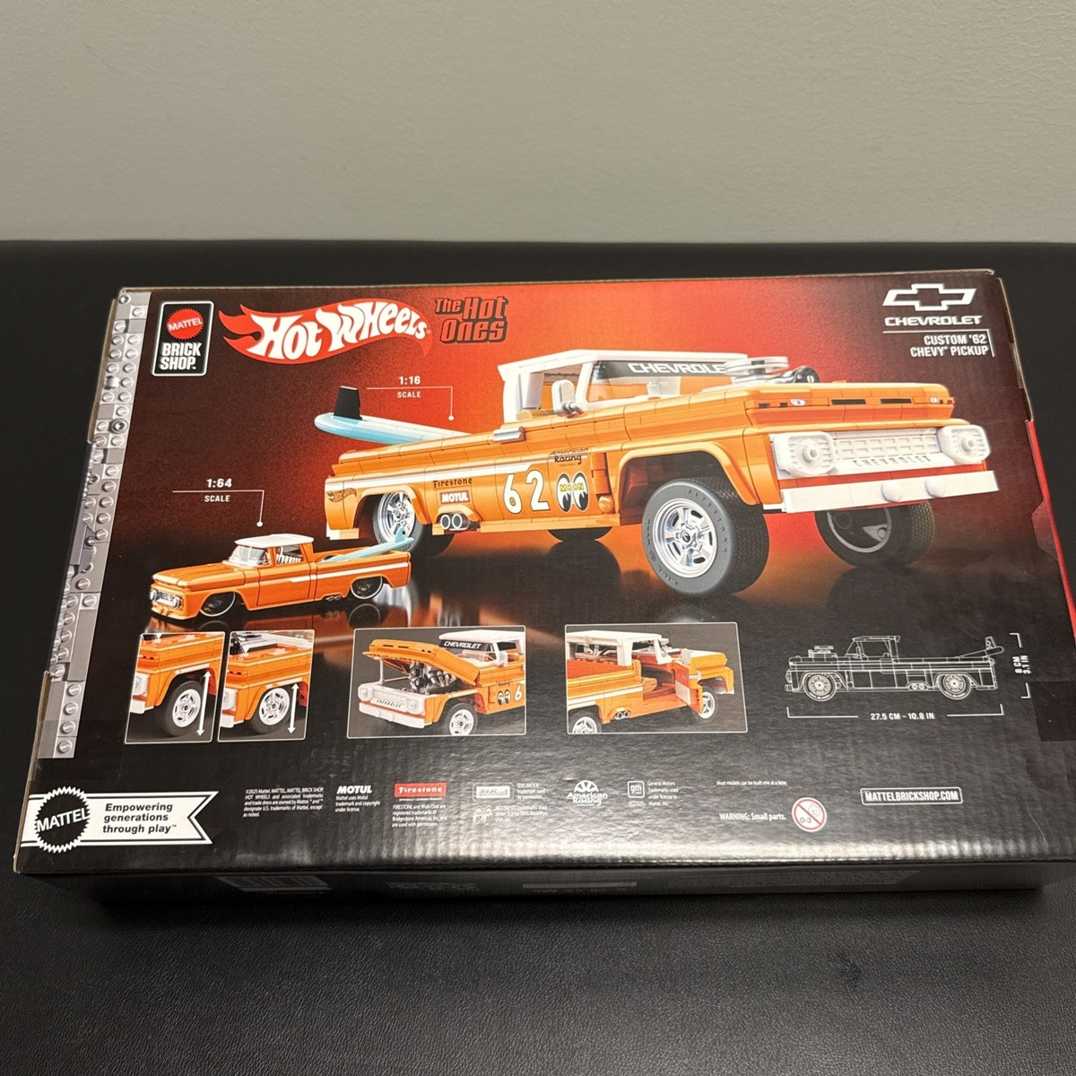 Mattel Brick Shop Hot Wheels Elite Series The Hot Ones Custom '62