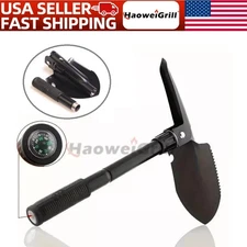 Folding Military Shovel Survival Spade Emergency Garden Camping Outdoor Tool