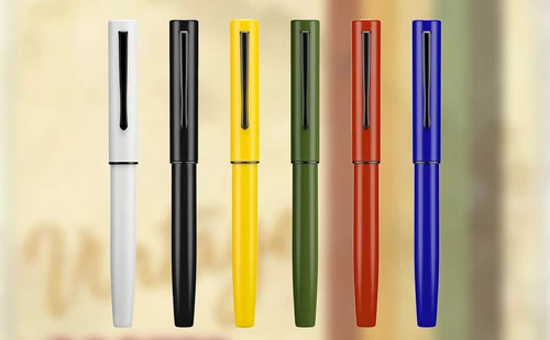 Hongdian C1 Fountani Pen EF/F Nib, Retro Design Metal Pen with Converter  - product listing photo
