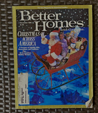 BETTER HOMES and GARDENS CHRISTMAS DECEMBER 1985: Yuletide Gifts Holiday Recipes