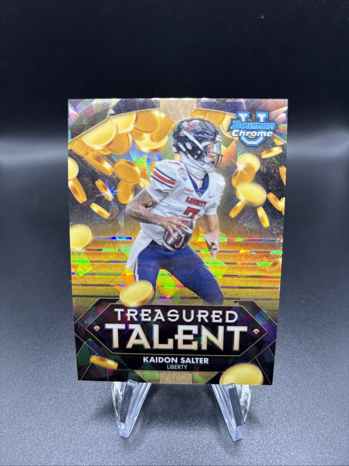 2024 Bowman U Chrome Sapphire Treasured Talent SSP - Kaidon Salter