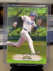 2025 Topps Stadium Club Shohei Ohtani Lime Green Parallel Dodgers 58