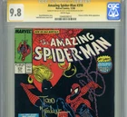 Amazing Spider-man 310 CGC 9.8 signed STAN LEE Todd McFarlane - Old Case
