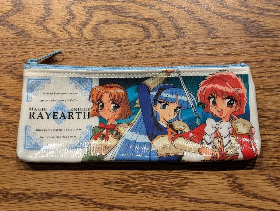 Anime Manga Magic Knight Rayearth Soft Pencil Case Japan - Official Kodansha
