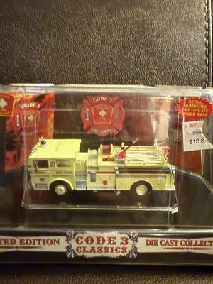 Code 3 Collectibles Preserve The Honor Boston Fire Department Die Cast