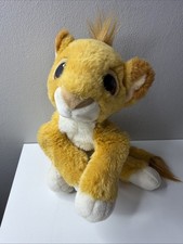 Vintage 1993 Mattel Disney Lion King Floppy Young Simba Plush 13 Authentic