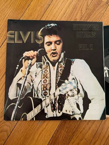 ELVIS PRESLEY SUPERSTAR OUTTAKES VOLUME 2 NM LP MORE ELVIS LPS FREE SHIP