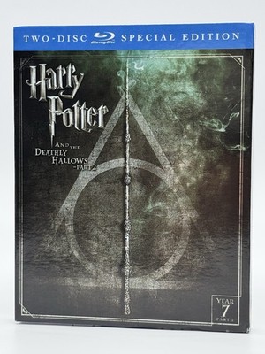 Harry Potter and the Deathly Hallows, Part II (Blu-ray, 2-Disc Set, Digital) NEW