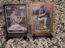 Kash Mayfield Padres Auto /10 & Bowman Chrome...