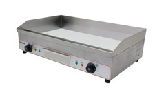 Elektrische Chrom Grillplatte Kochplatte 75 cm Gewerbe 2 &times; 13A 495 &pound; + MwSt
