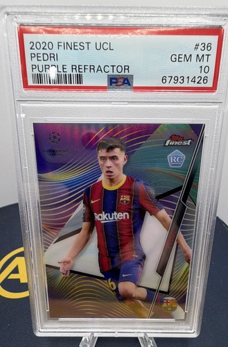 Pedri [Refractor] #36 card