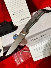 Chris Reeve Knives Inyoni MagnaCut - Black Canvas Micarta / Plain Edge Blade NEW