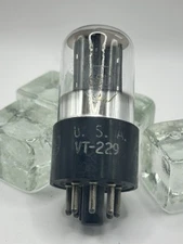 1 NOS RCA JAN 6SL7GT VT229 Vacuum Tube - Vintage Twin Triode for Audio Amps