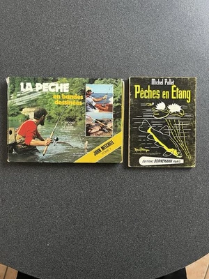 Livres sur la Pêche - Pêches à l’étang et La Pêche En BD - Photo 1/4