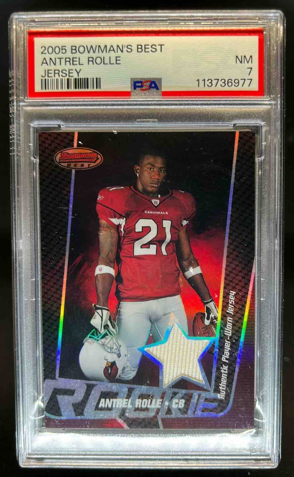 Antrel Rolle Bowman's Best # Jersey