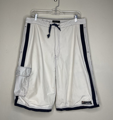 Vintage Wear First Mens  Shorts Beige Baggy Jorts Y2K Skate JNCO Style RARE 34''