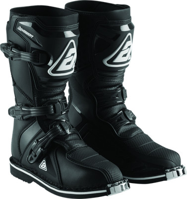 Answer AR1 Youth Motocross Boots - Model 445224, Black, Size For 6