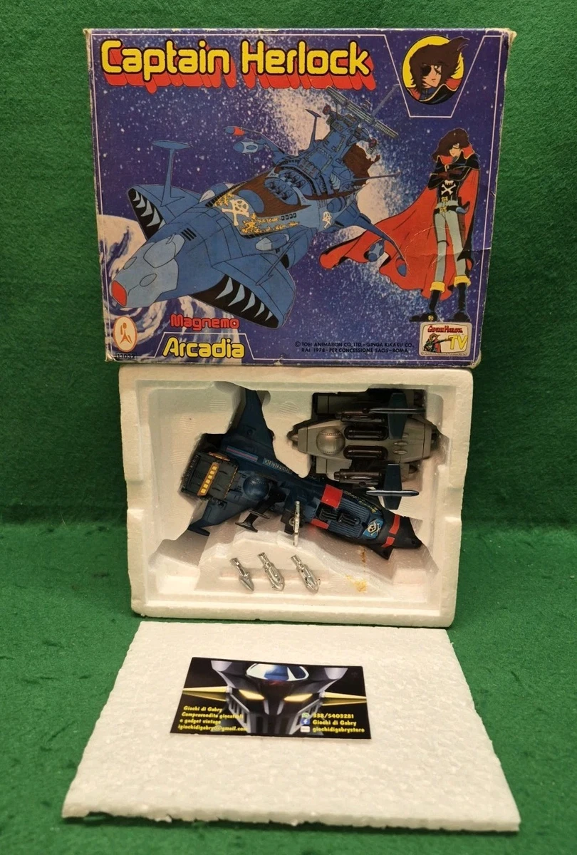 Magnemo ARCADIA, Capitán Herlock Harlock fundido a presión Takara Ceppi Ratti, Hong Kong.
